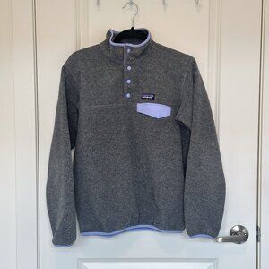 Patagonia Women's Lightweight Synchilla Snap-T Fleece Pullover Top | Size: Small